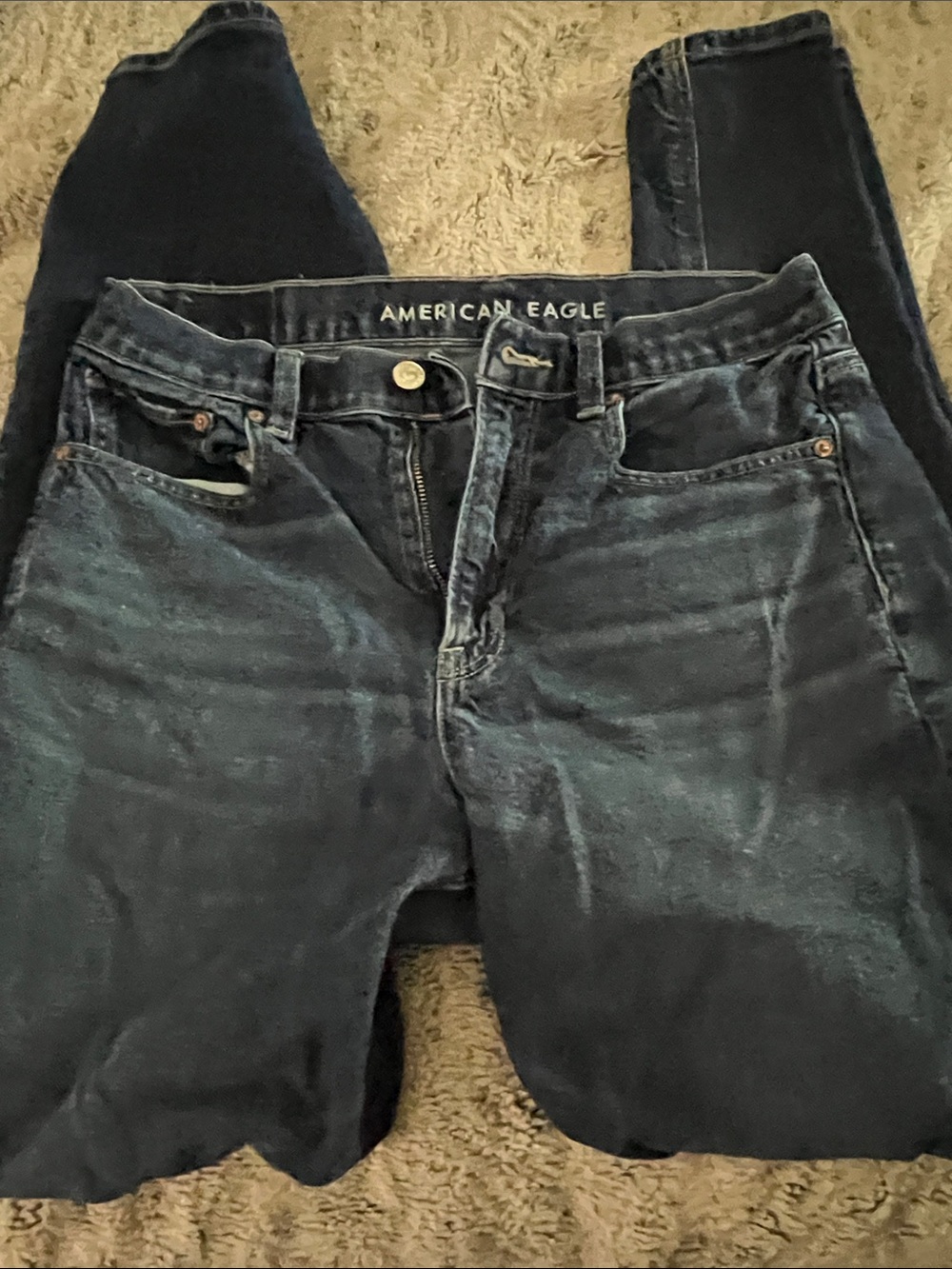 American Eagle Outfitters Indigo Blue Jeans - Dark Wash